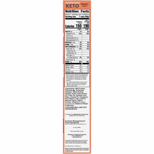 Cinnamon Wonderworks Keto Friendly Breakfast Cereal Perspective: bottom