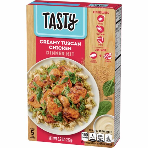 Tasty™ Creamy Tuscan Chicken Dinner Kit Perspective: bottom