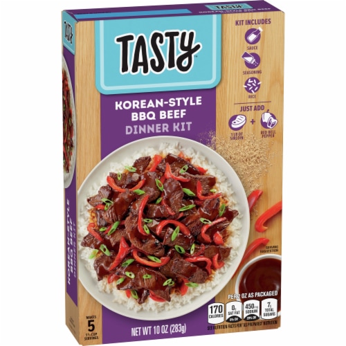 Tasty™ Korean Inspired BBQ Beef Dinner Kit Perspective: bottom