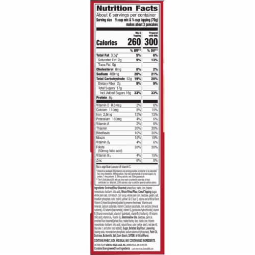 Betty Crocker Lucky Charms Pancake Kit Baking Mix Perspective: bottom
