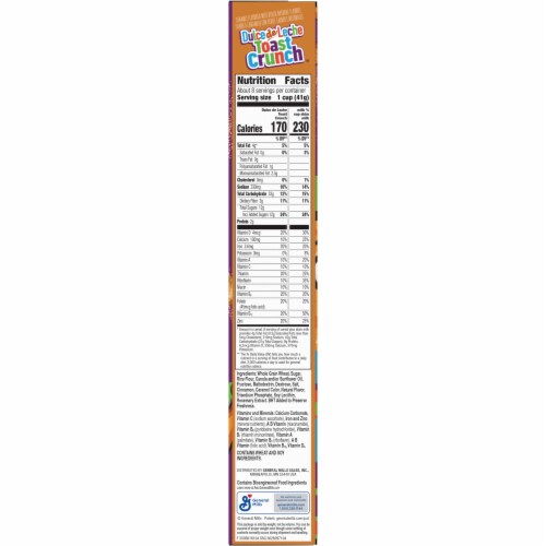 General Mills Dulce de Leche Toast Crunch™ Cereal Perspective: bottom