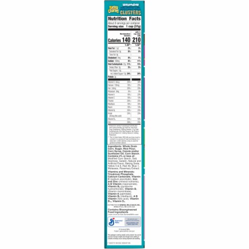 General Mills Lucky Charms Marshmallow Clusters Cereal Perspective: bottom