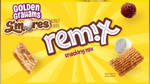 General Mills Golden Grahams™ Smores Remix Snacking Mix Perspective: bottom