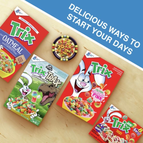 Trix Fireworks Fruity Breakfast Cereal with Marshmallows Perspective: bottom
