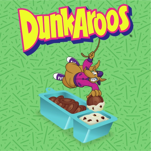 Dunkaroos Chocolate Cookies and Chocolate Chip Frosting Perspective: bottom