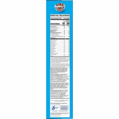 General Mills Cookie Crisp Giant Size Cereal Perspective: bottom