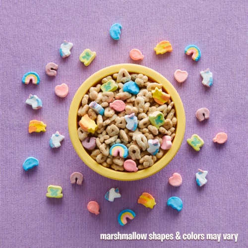 General Mills Lucky Charms Cereal Cups Perspective: bottom