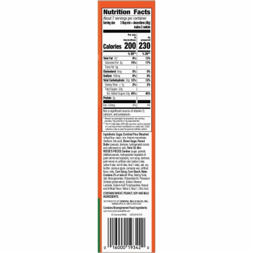 Betty Crocker™ Reese's Trees Peanut Butter Cookie Kit Perspective: bottom