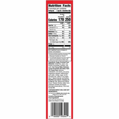 Betty Crocker Boo Brownies Decorating Kit Perspective: bottom