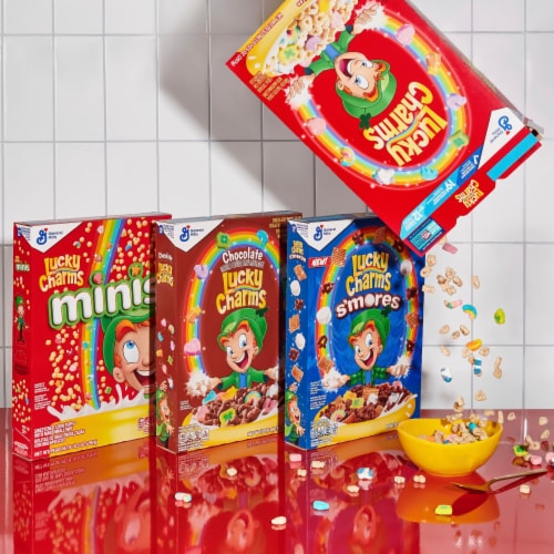 General Mills Lucky Charms Smores Cereal Perspective: bottom