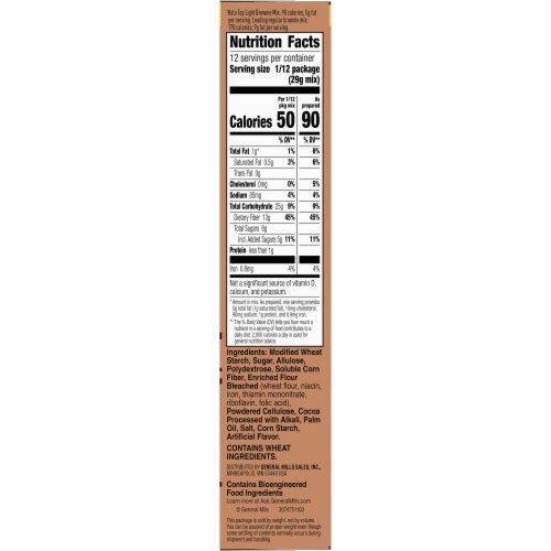 Halo Top® Fudge Brownie Light Brownie Mix Perspective: bottom