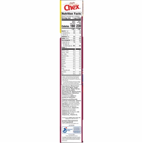 Maple Brown Sugar Chex Gluten Free Breakfast Cereal Perspective: bottom