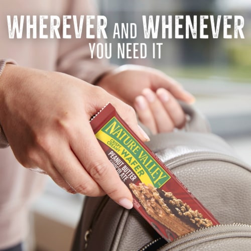 Nature Valley Peanut Butter Chocolate Wafer Bars Perspective: bottom