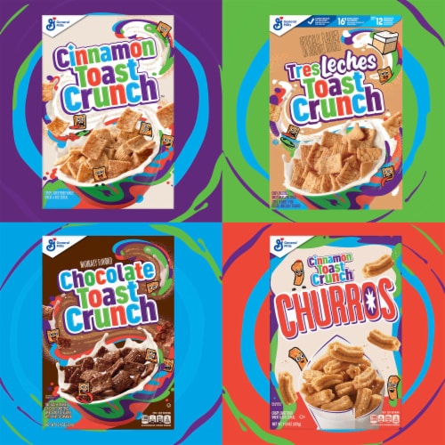 General Mills Tres Leches Toast Crunch Cereal Perspective: bottom