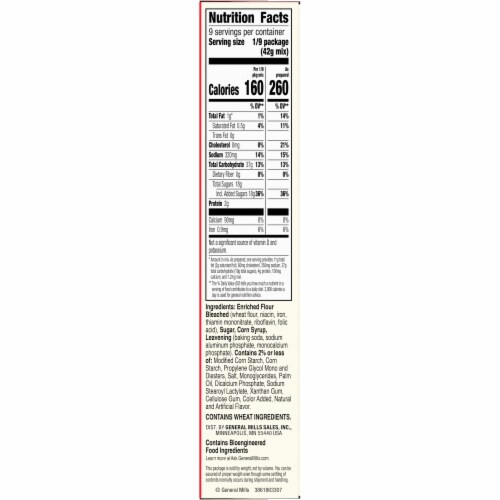 Betty Crocker™ Delights Super Moist™ Butter Pecan Cake Mix Perspective: bottom