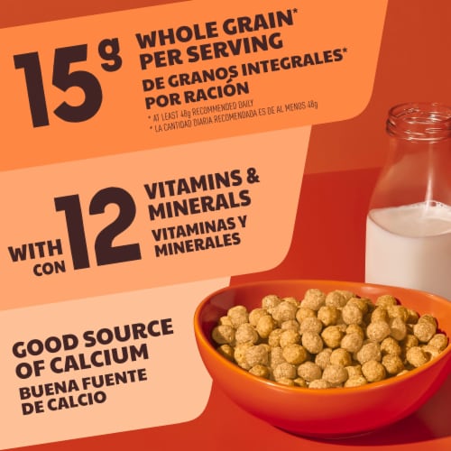 General Mills REESE'S PUFFS Peanut Butter Lovers Cereal Perspective: bottom