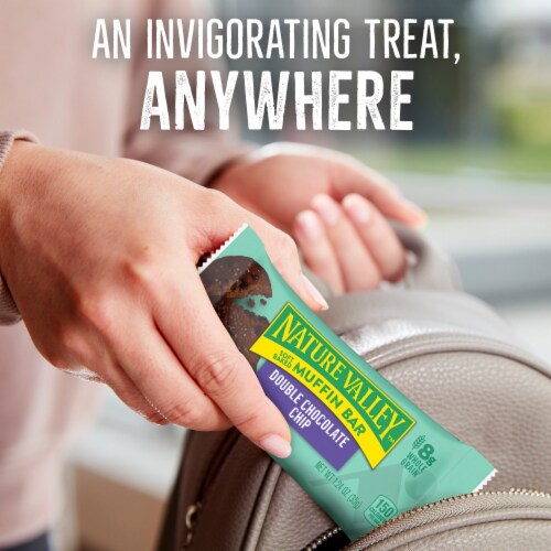 Nature Valley Double Chocolate Chip Soft Baked Muffin Bars Perspective: bottom