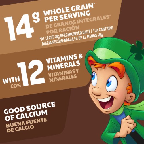 General Mills Lucky Charms Chocolatey Chocolate Cereal Perspective: bottom