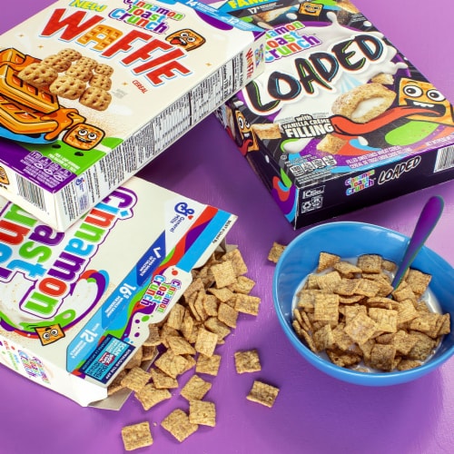 General Mills Cinnamon Toast Crunch Strawberry Cereal Perspective: bottom