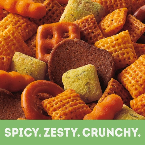 Chex Mix Spicy Dill Snack Bag Snack Mix Perspective: bottom