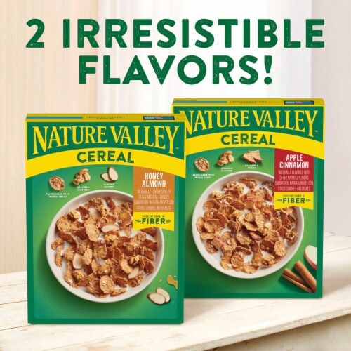 General Mills Nature Valley Apple Cinnamon Cereal Perspective: bottom