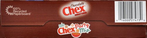 Chocolate Chex Cereal Perspective: bottom