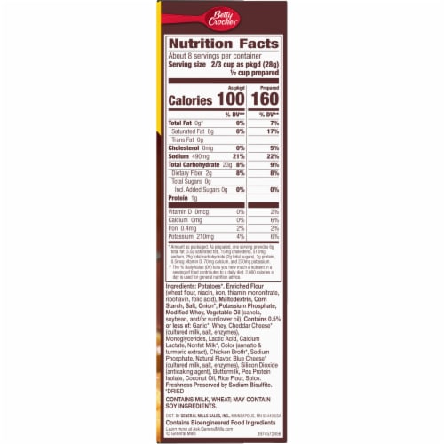 Betty Crocker™ Au Gratin Potatoes Perspective: bottom