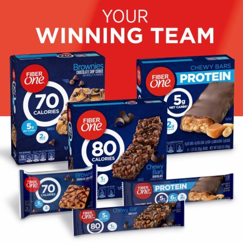 Fiber One Chewy Bars Oats & Chocolate Fiber Snacks Perspective: bottom