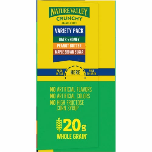 Nature Valley Crunchy Granola Bar Variety Pack Perspective: bottom