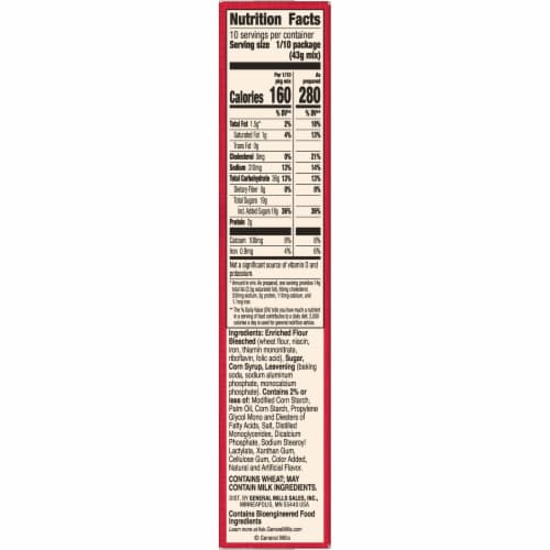 Betty Crocker™ Delights Super Moist™ Butter Pecan Cake Mix Perspective: bottom