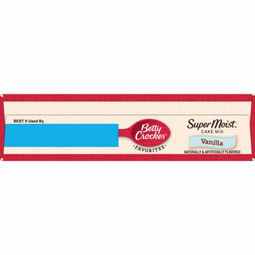 Betty Crocker™ Super Moist™ Vanilla Cake Mix Perspective: bottom