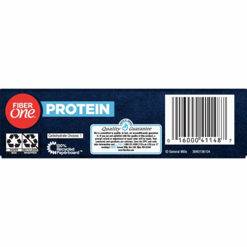 Fiber One Protein Coconut Almond Chewy Bars Perspective: bottom