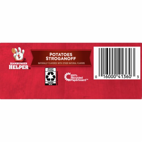 Hamburger Helper Potatoes Stroganoff Perspective: bottom