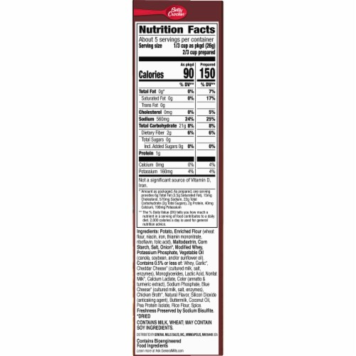 Betty Crocker™ Julienne Potatoes Perspective: bottom