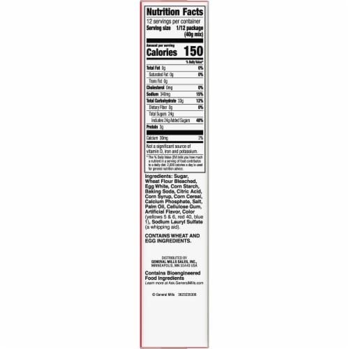 Betty Crocker™ Angel Food Confetti Cake Mix Perspective: bottom