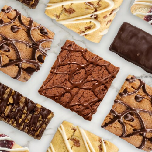 Fiber One 70 Calorie Brownies Chocolate Fudge Snack Bars Perspective: bottom