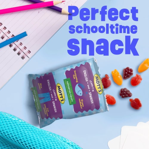 Mott's Gluten Free Assorted Fruit Flavored Snacks Perspective: bottom