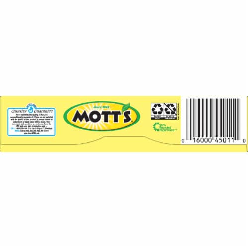 Mott's Strawberry Splash Fruity Rolls Fruit Flavored Snacks Perspective: bottom