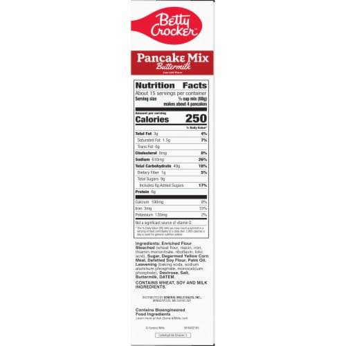 Betty Crocker™ Complete Buttermilk Pancake Mix Perspective: bottom