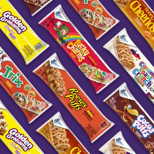 Golden Grahams S'mores Treat Bars Perspective: bottom