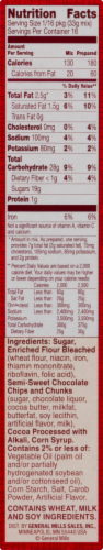 Betty Crocker Triple Chunk Hershey's Brownie Mix Perspective: bottom