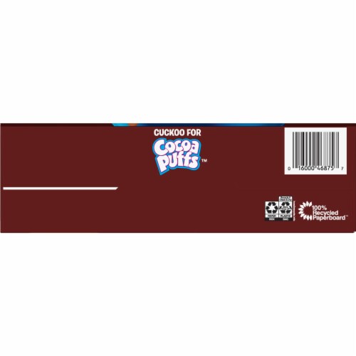 Cocoa Puffs Cereal Giant Size Perspective: bottom