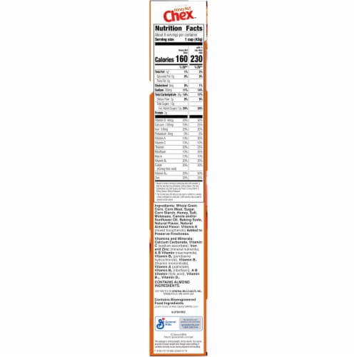 General Mills Honey Nut Chex Cereal Perspective: bottom
