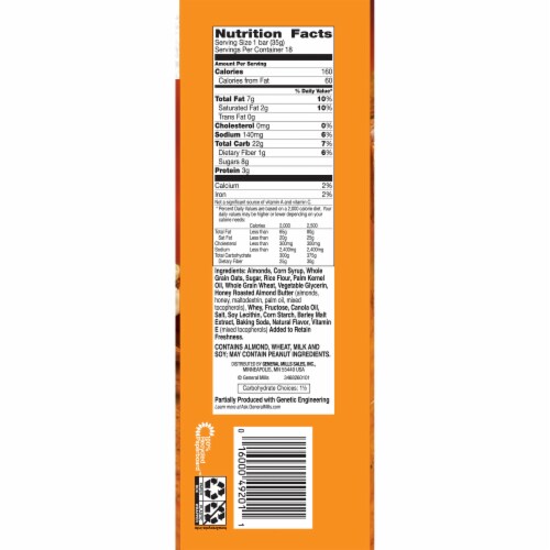 Nature Valley Sweet & Salty Nut Almond Granola Bars Perspective: bottom