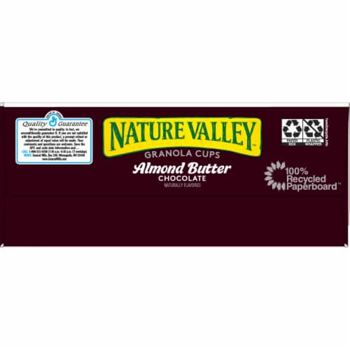 Nature Valley Almond Butter Chocolate Granola Cups Perspective: bottom