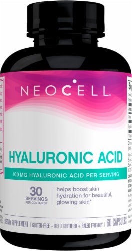NeoCell Hyaluronic Acid Capsules Perspective: bottom