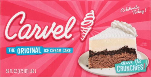 Carvel® Family Sheet Strawberry Vanilla Ice Cream Cake Perspective: bottom
