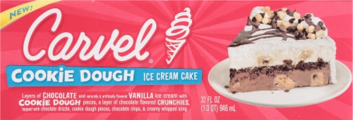Carvel® Cookie Dough Ice Cream Cake Perspective: bottom