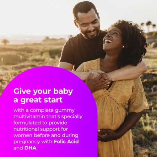 One A Day® Women's Multivitamin / Multimineral Supplement Prenatal Gummies Perspective: bottom