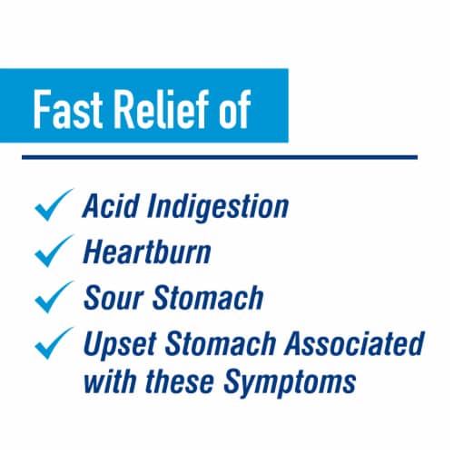 Alka-Seltzer® Cool Mint Extra Strength Cool Action Heartburn Relief Gum Perspective: bottom